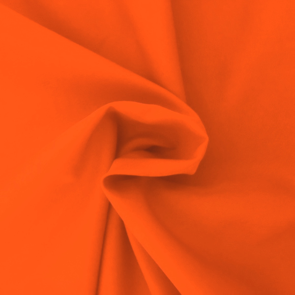 3 metre wide Polyester FLAME RETARDANT ORANGE